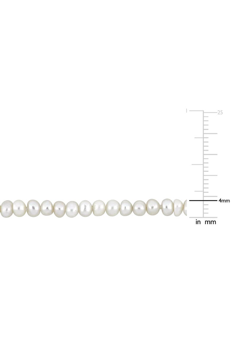 Julianna B. 2-Piece Set Cultured Pearl Necklace & Bracelet 14k, Alternate, color, White Pearl