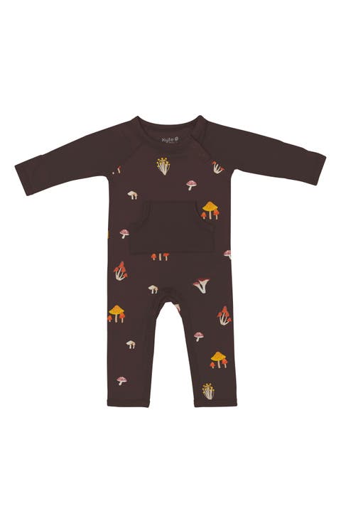 Fungi Print Longall Romper (Baby)