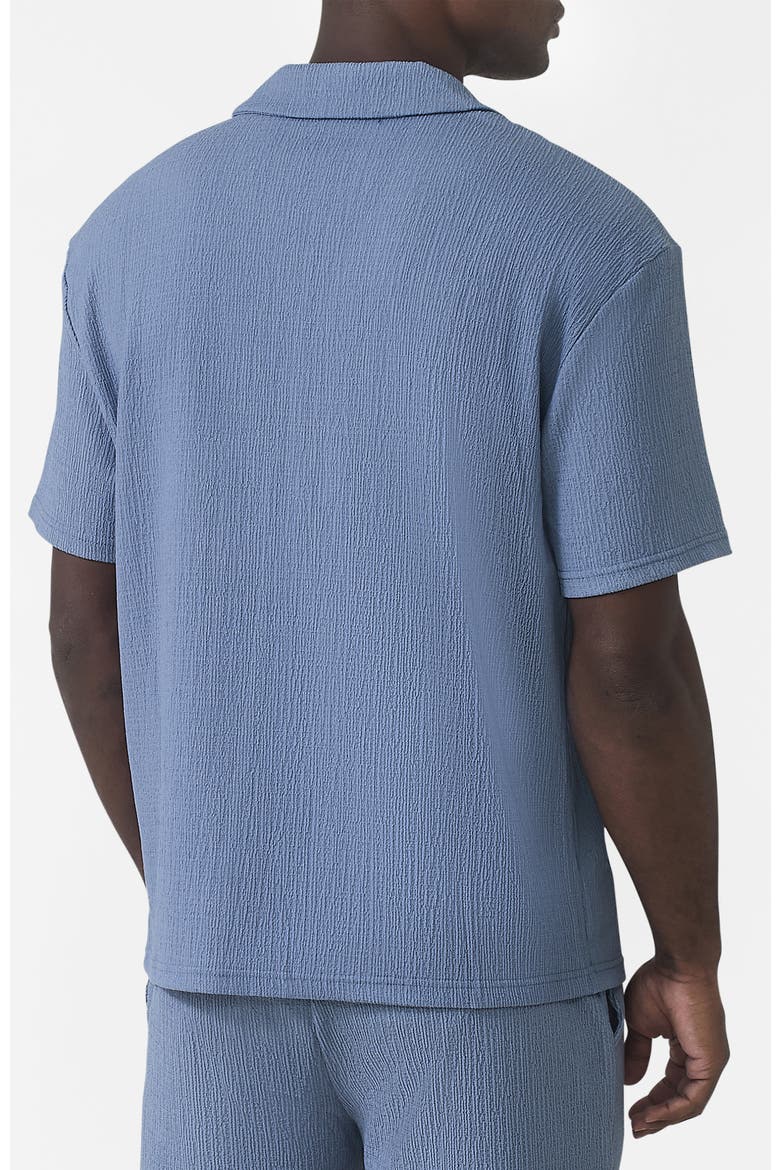 Eivissa Relaxed Fit Shirt, Alternate, color, Medium Blue