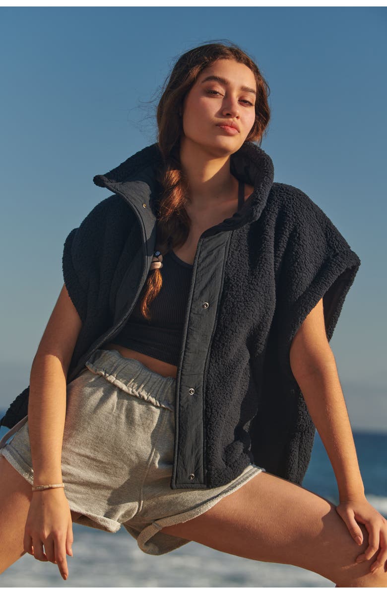 FREE PEOPLE MOVEMENT FP Movement Scout It Out Fleece Vest, Alternate, color,