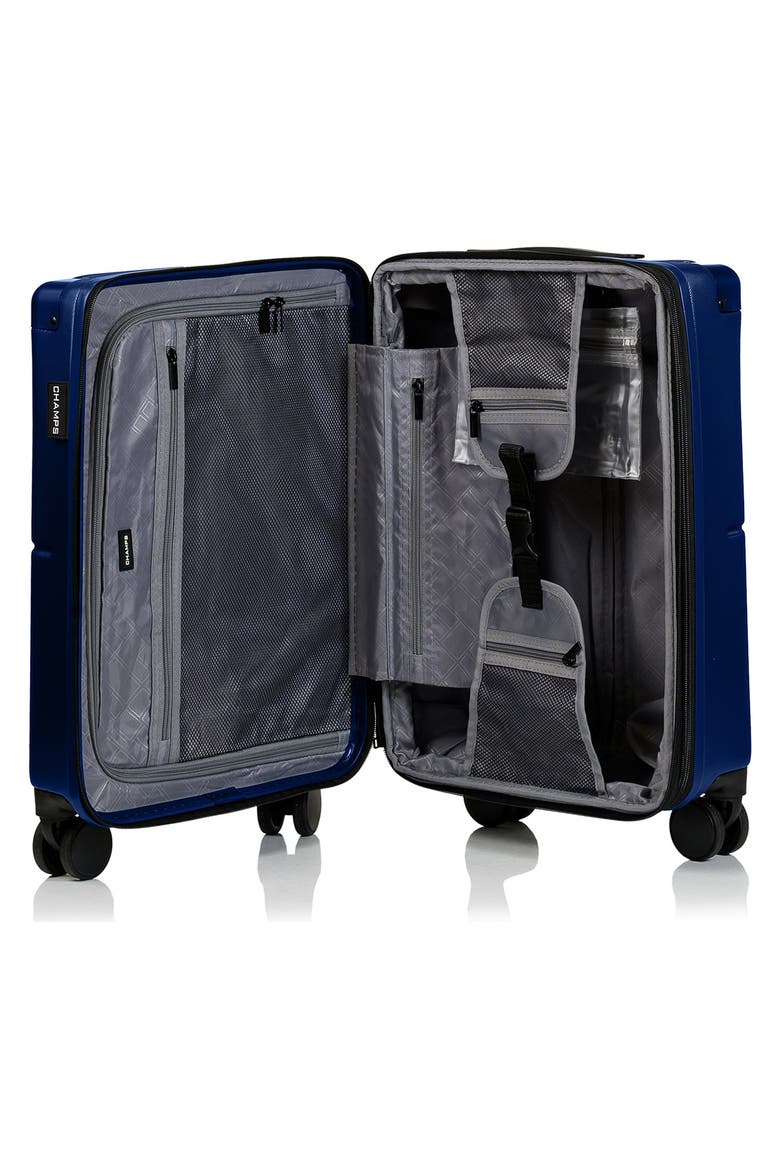Earth 3-Piece Wheeled Luggage Set, Alternate, color, NAVY