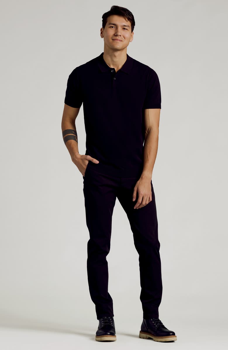 True Classic Sweater Polo, Alternate, color, Black