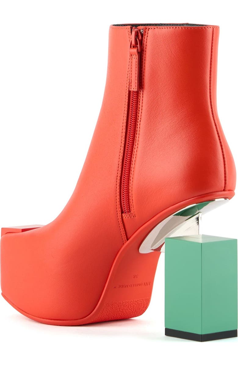United Nude Cubist Bootie, Alternate, color, Flame Mix