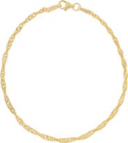 Bony Levy 14K Gold Twisted Chain Bracelet