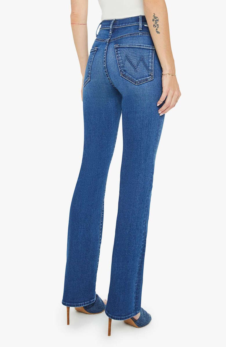 MOTHER The Hustler Sneak Bootcut Jeans, Alternate, color, 