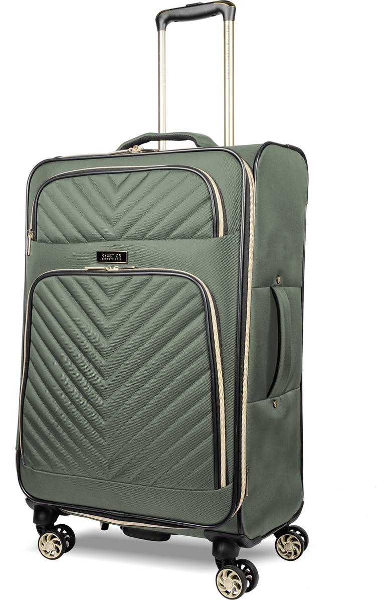 Kenneth Cole Chelsea 24-Inch Softside Spinner Luggage, Main, color, Olive