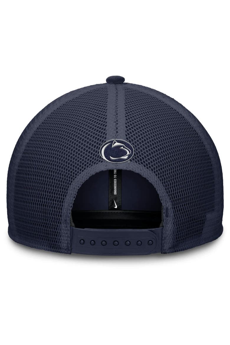 Men's Nike Navy Penn State Nittany Lions Rise Adjustable Hat, Alternate, color, Navy
