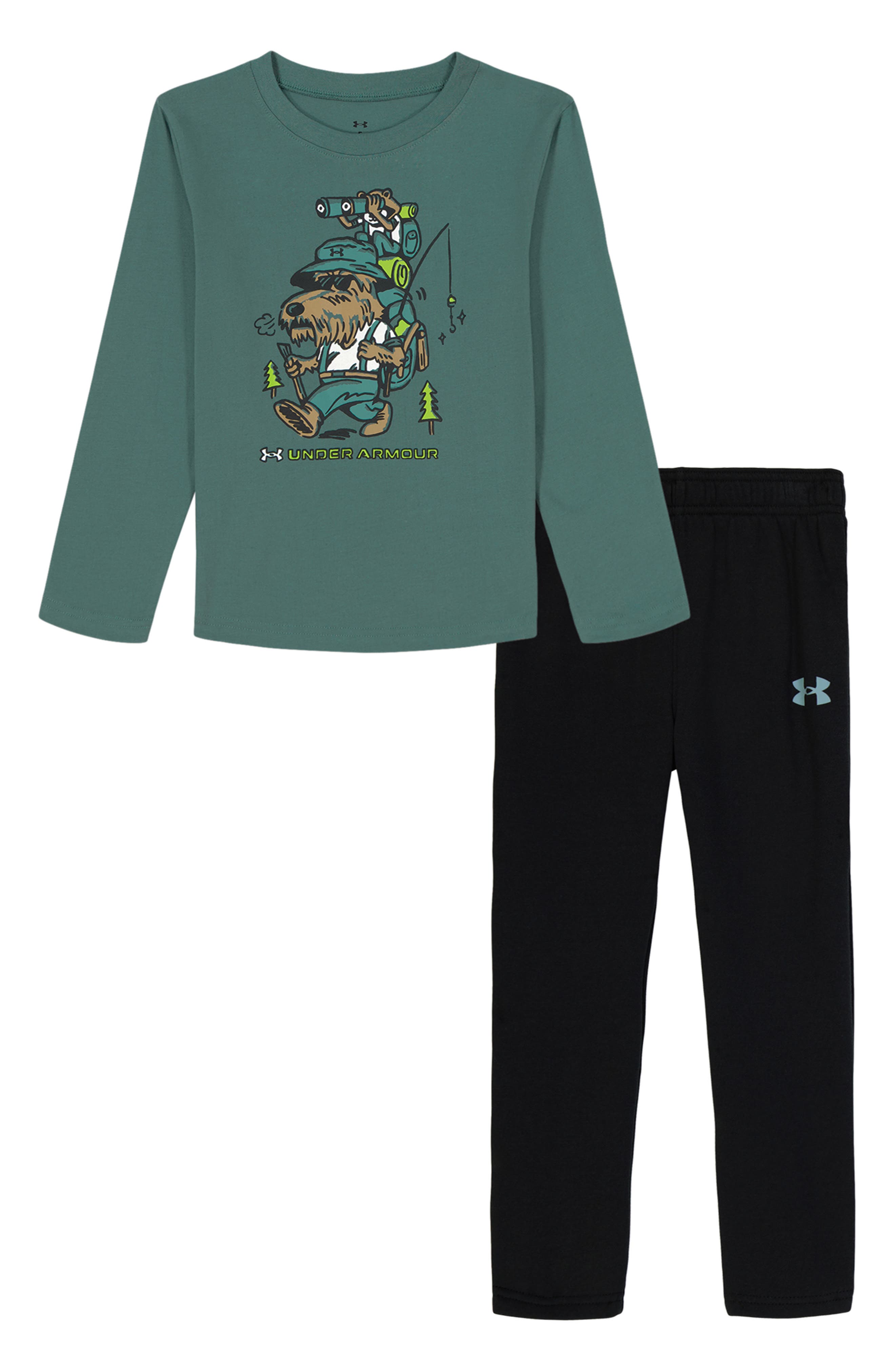 Under Armour Kids' Dog Hiker Long Sleeve Shirt & Sweatpants