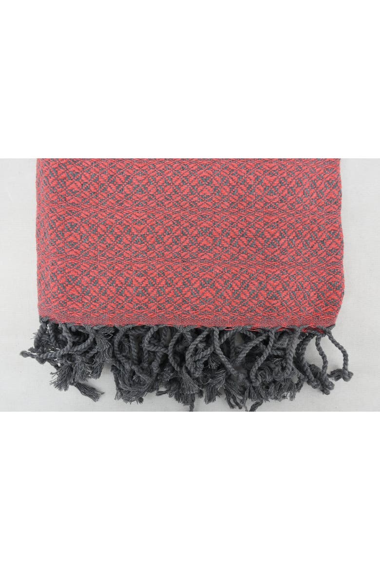 Ian Throw Blanket/Towel, Alternate, color, Red