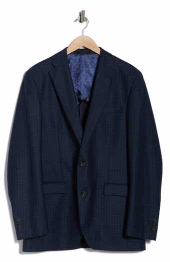 Jack Victor Elex Plaid Wool & Cashmere Blend Sport Coat