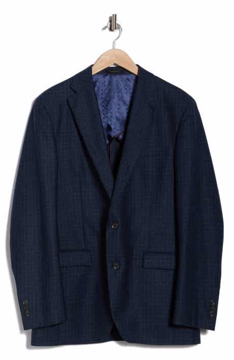 Jack Victor Elex Plaid Wool & Cashmere Blend Sport Coat