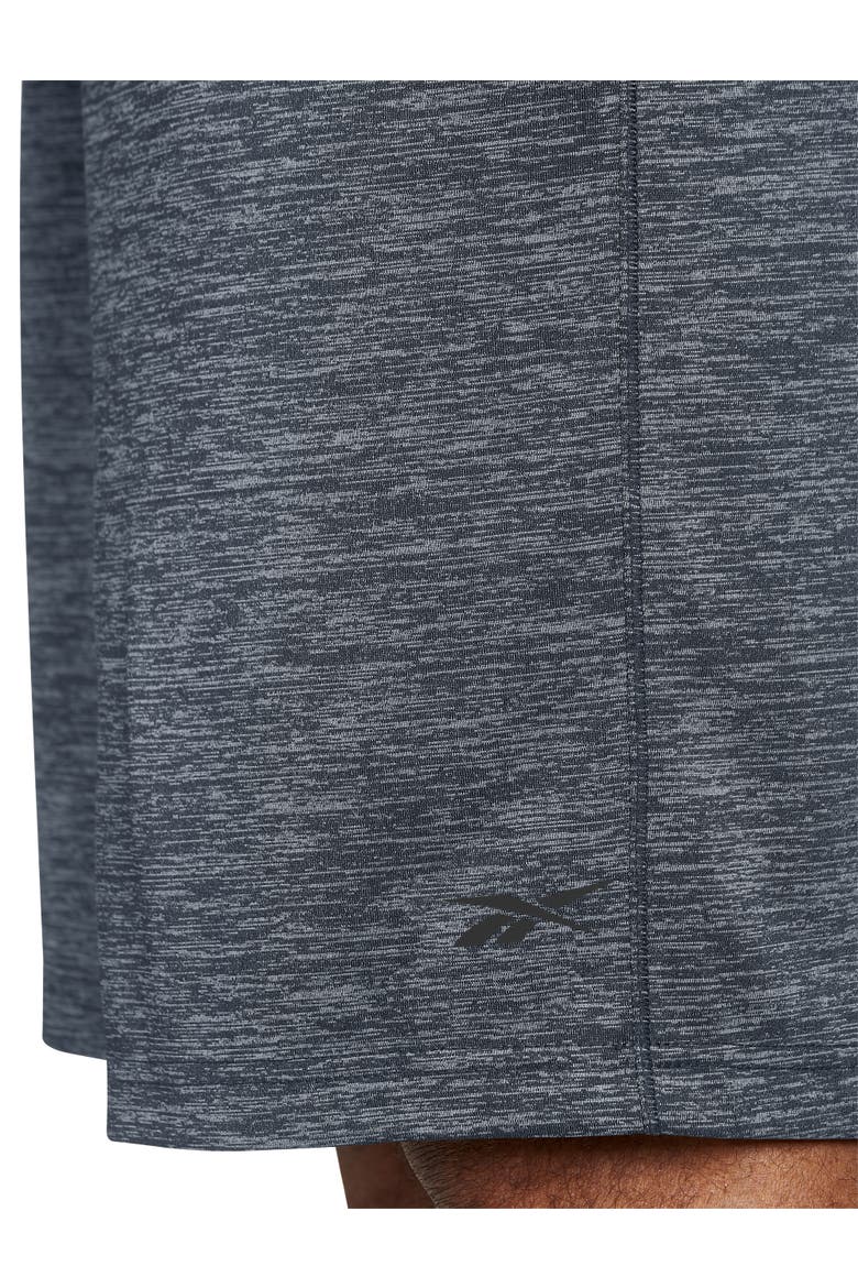 Performance Tech Heather Shorts, Alternate, color, BLACK HEATHER