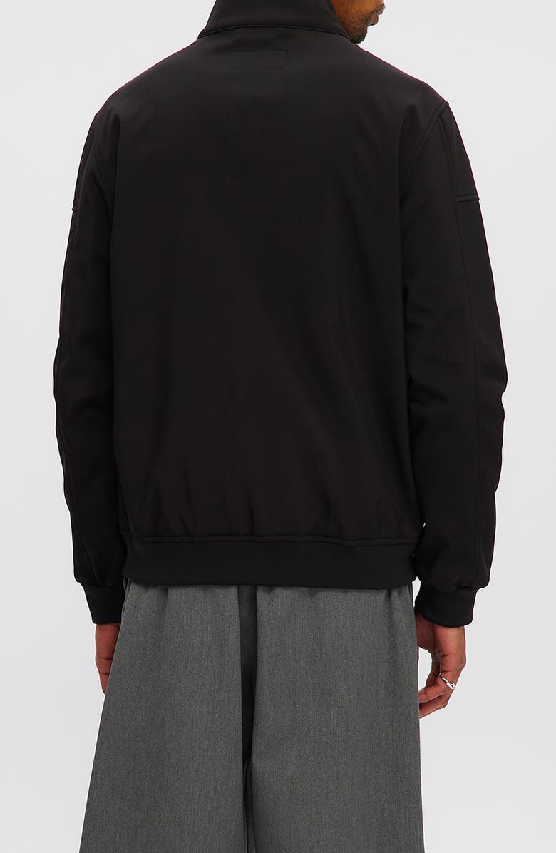 Noize Soft Shell Windbreaker Jacket, Alternate, color, Black