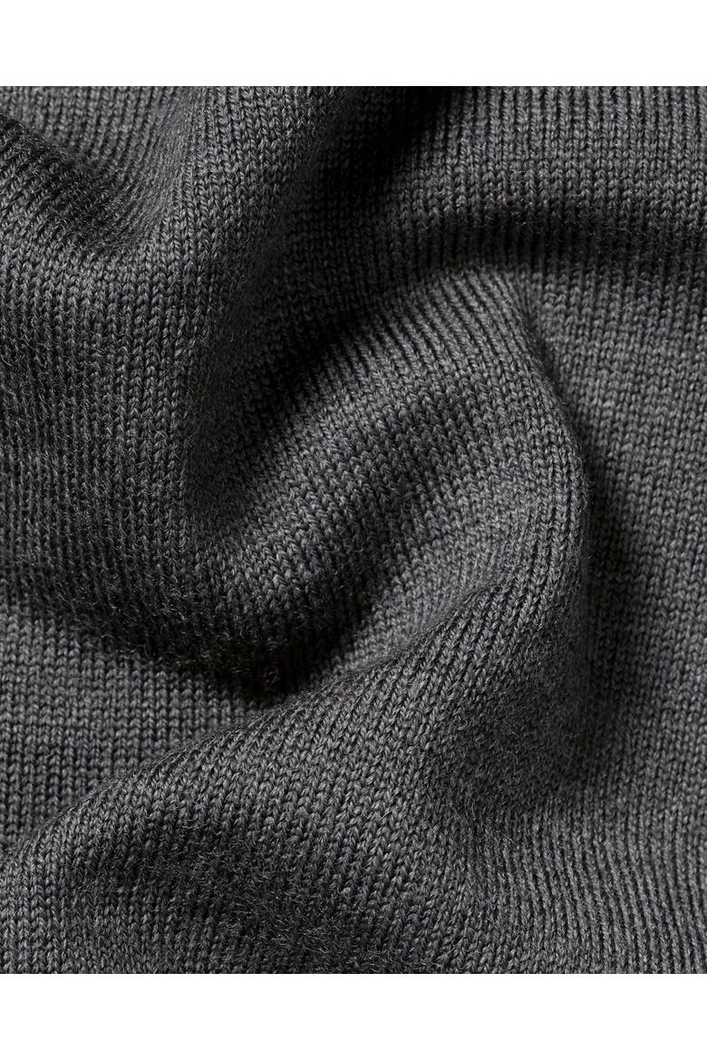 Pure Merino Roll Neck Sweater, Alternate, color, Gray