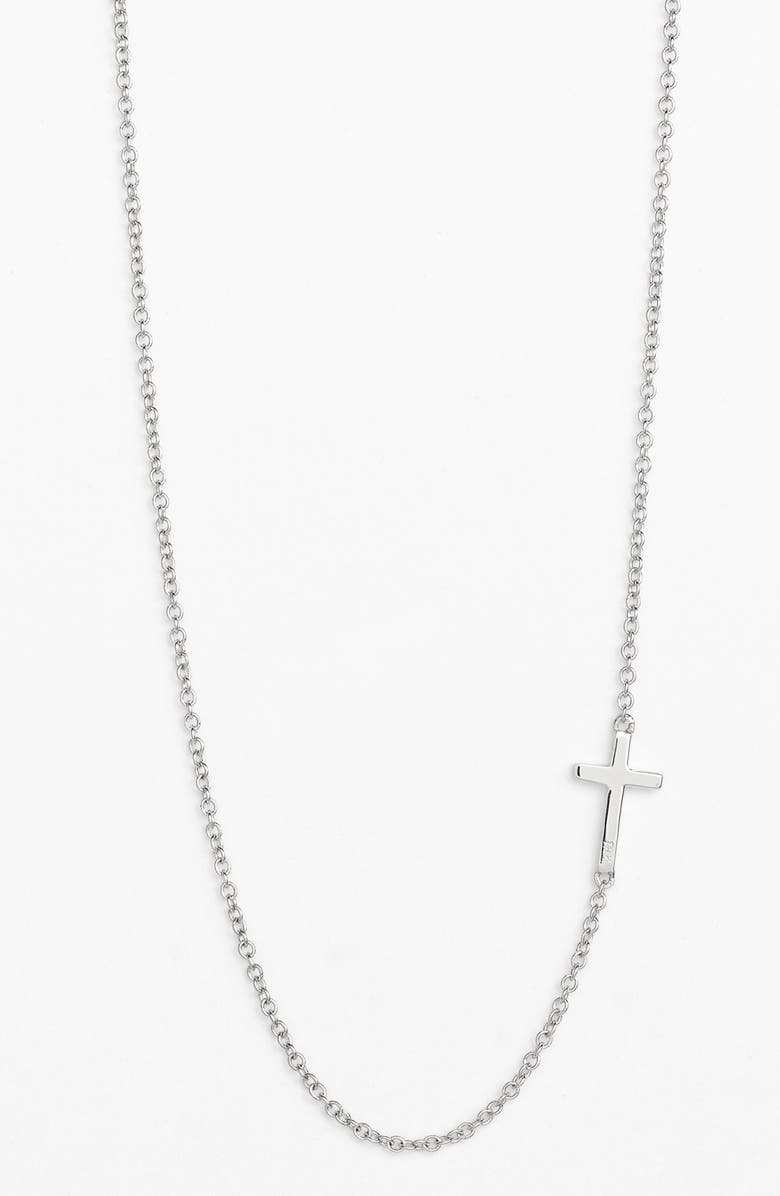 Bony Levy Cross Station Necklace, Main, color, 