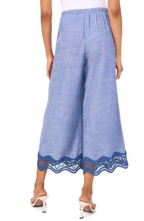Parker The Daniela Wide Leg Crop Pants In Jean