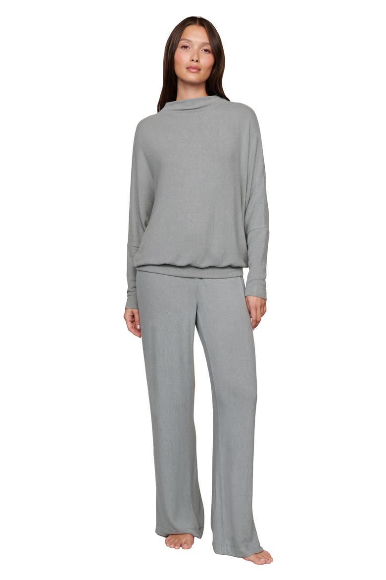 Cozy Time Straight Leg Lounge Pants, Alternate, color, LEAD