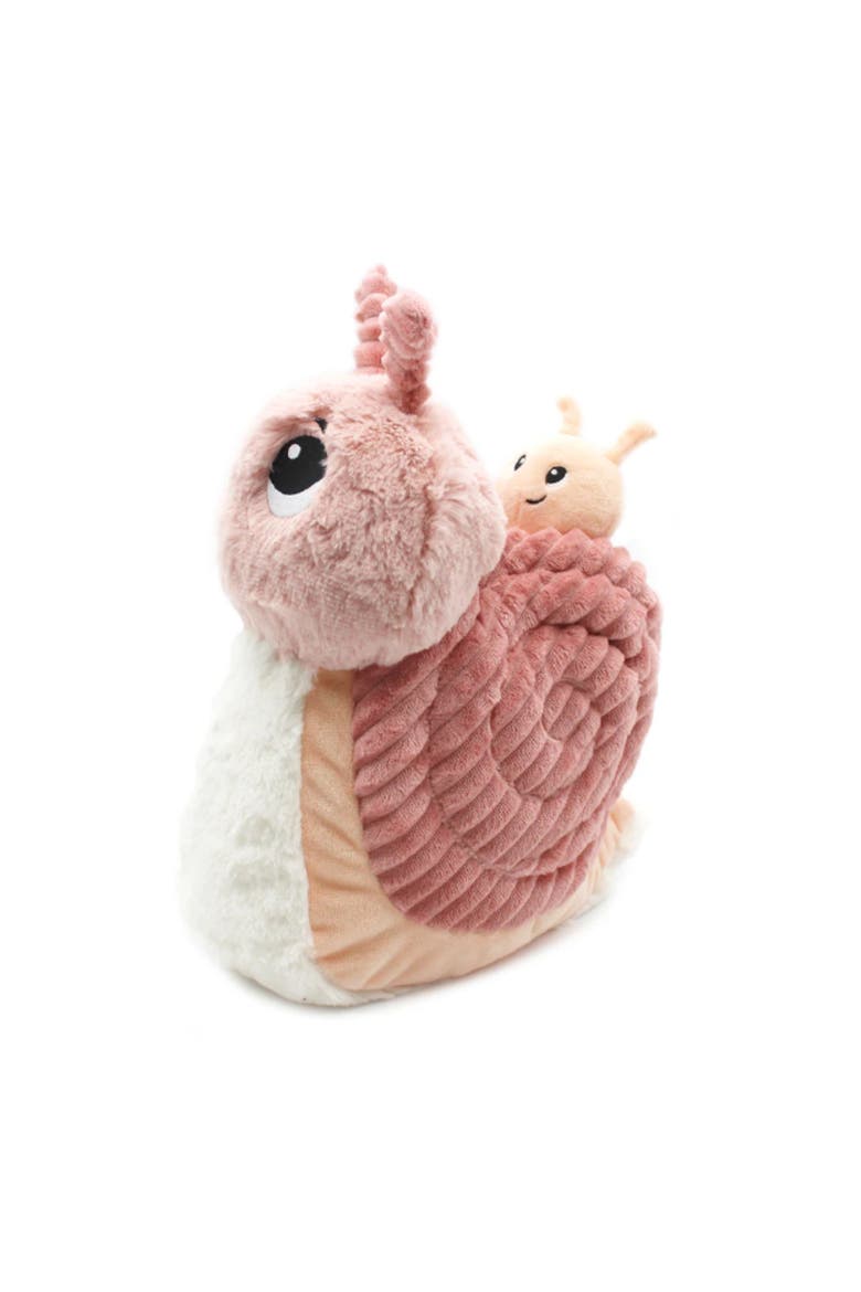 Snail Mom and Her Baby - Secret Keeper Plush Toy, Eco-Friendly, Soft & Washable, Alternate, color, Pink
