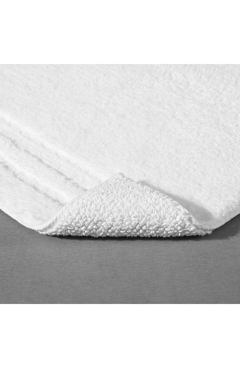Vera Wang Eden 2-Pack Reversible Cotton Bath Rug, Alternate, color, White
