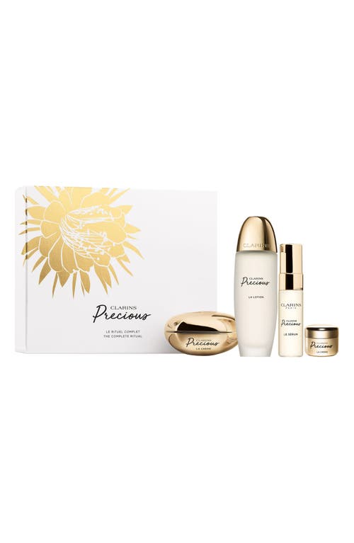Clarins Precious The Complete Ritual 4-piece Skin Care Kit In No Color