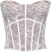 HOUSE OF CB Ayana Lace Corset Top