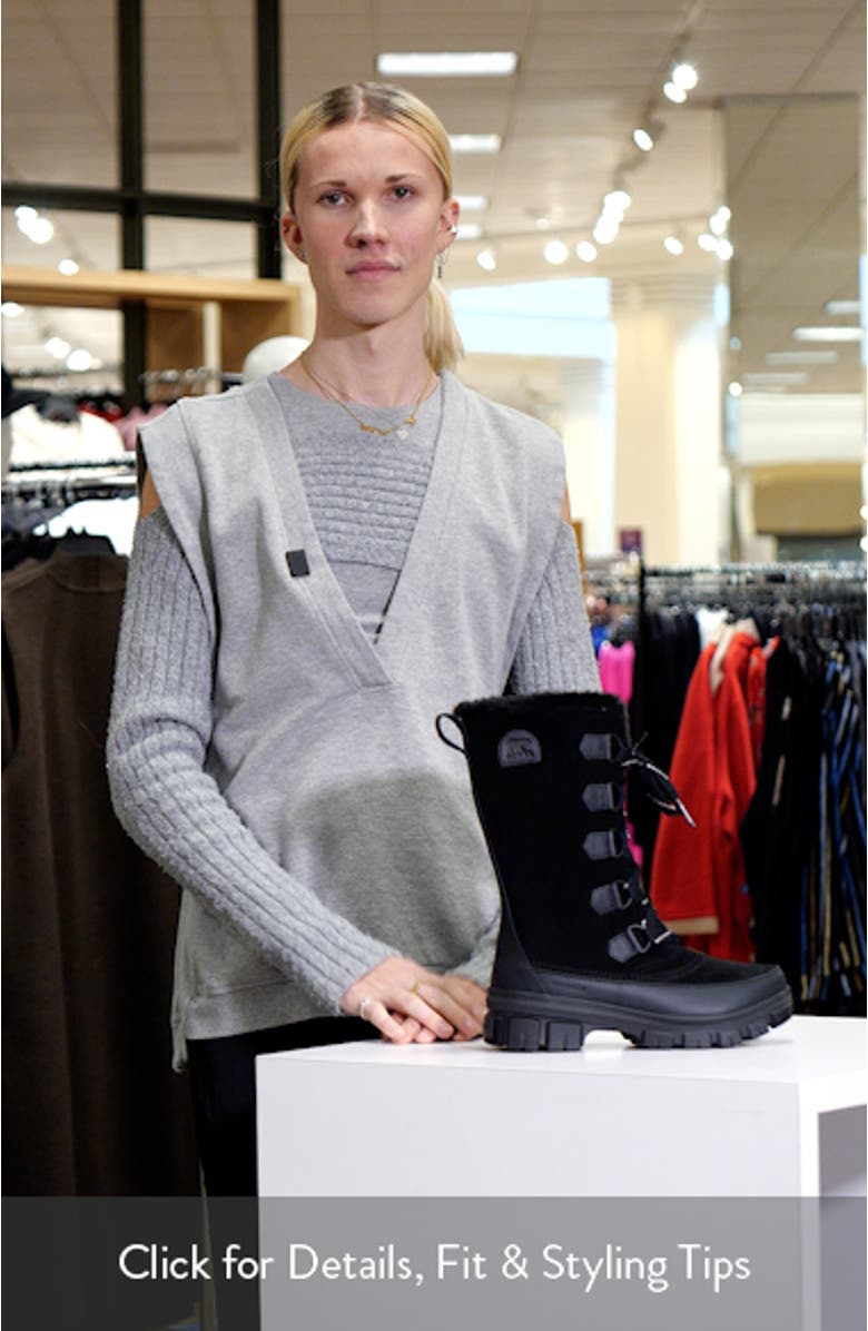 Tivoli V Faux Fur Lined Tall Waterproof Boot