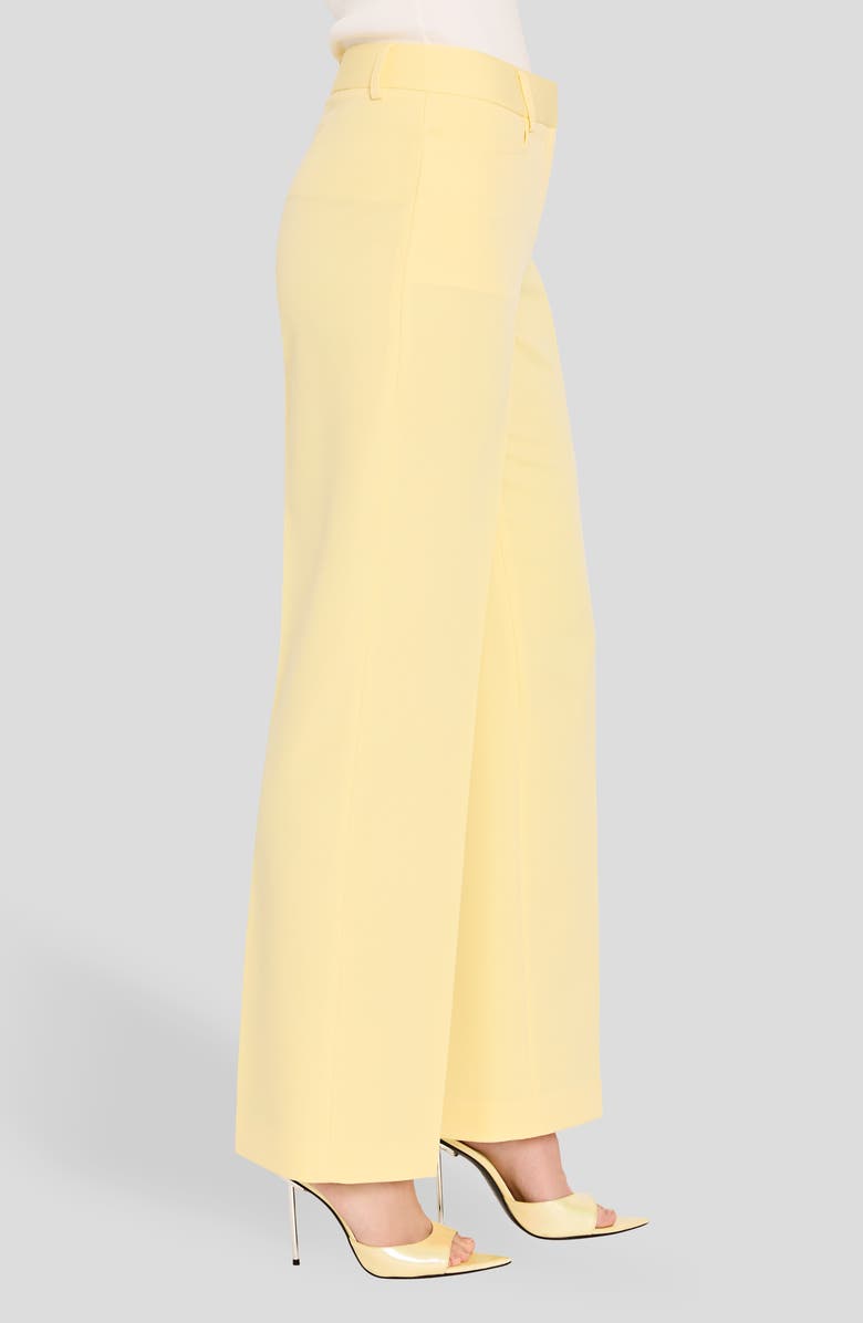 Tahari ASL Wide Leg Pants, Alternate, color, Buttercup