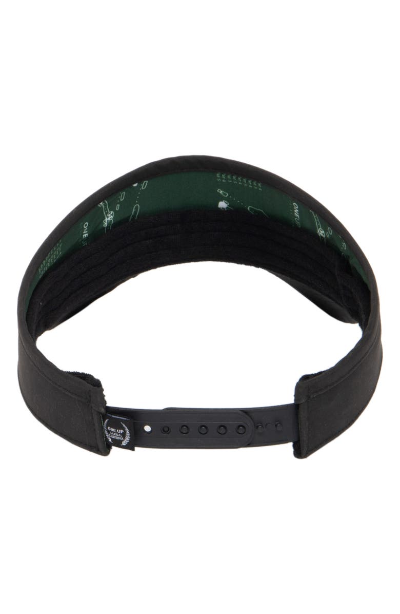 San Diego Hat Golf Snapback Visor, Alternate, color, Black