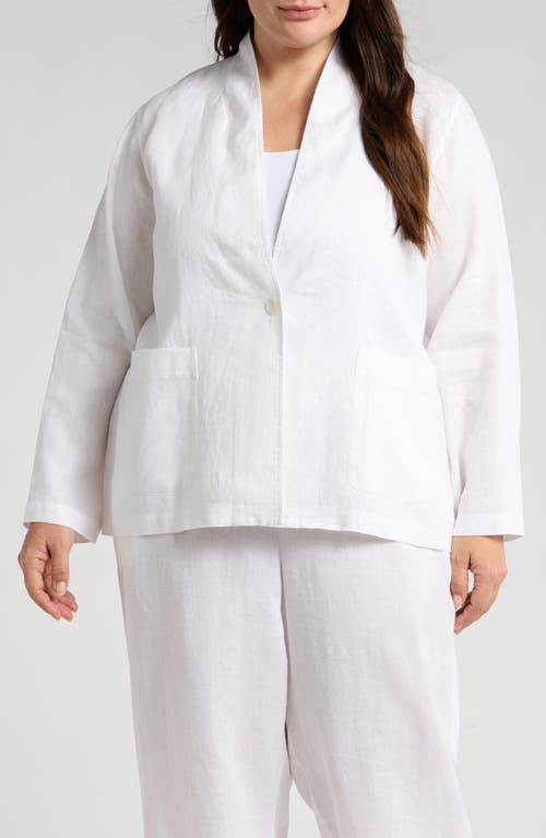 EILEEN FISHER EILEEN FISHER ORGANIC LINEN JACKET