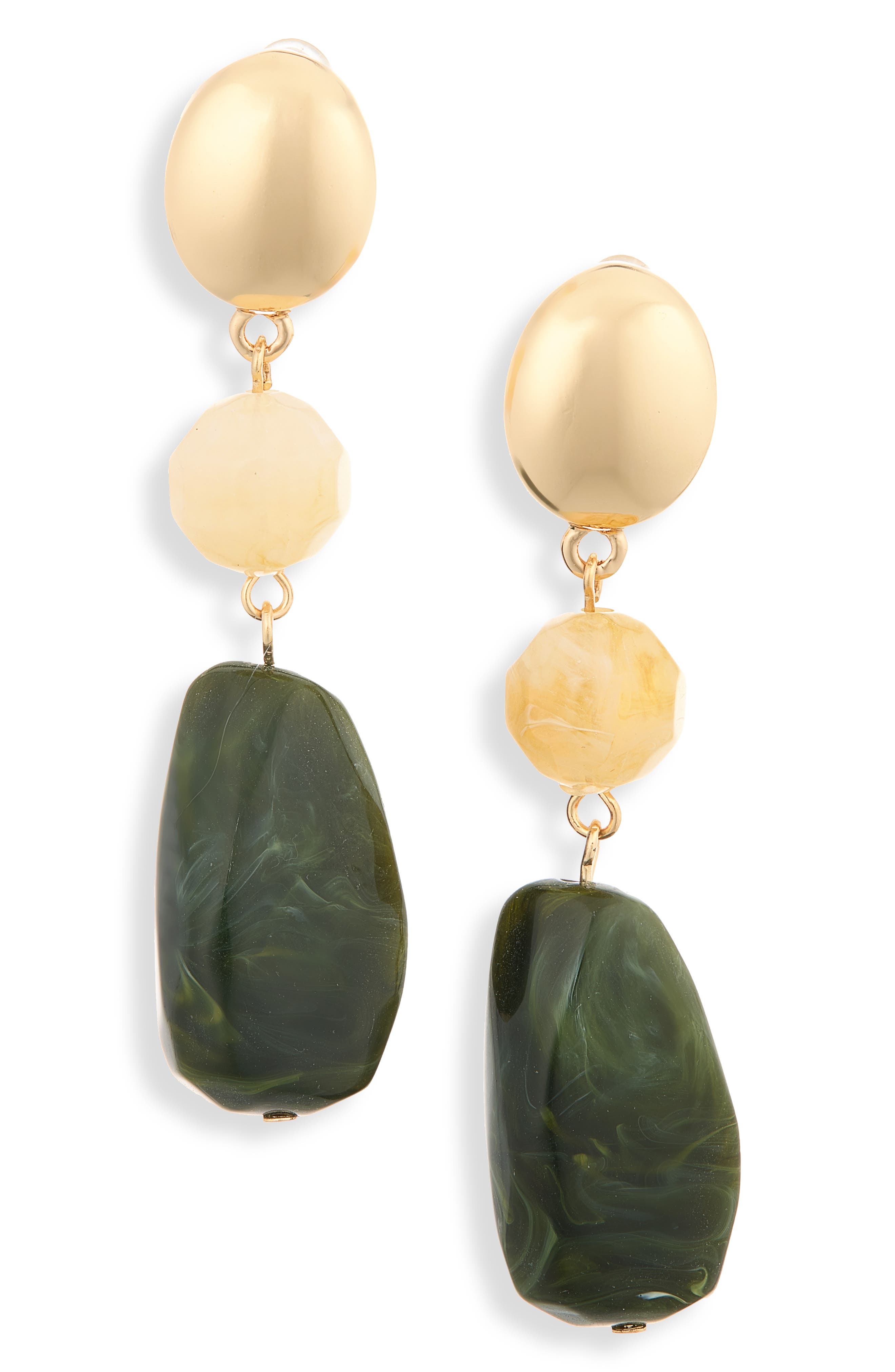 Linear Drop Earrings