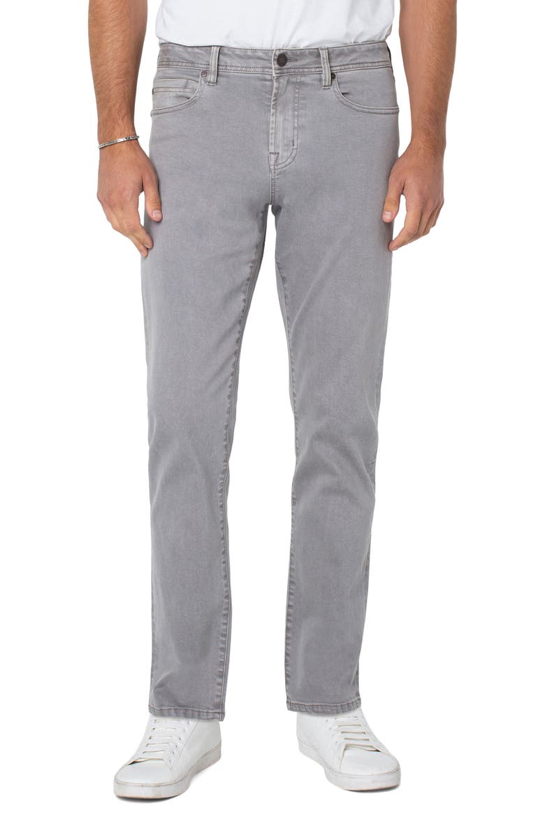 Regent Relaxed Straight Leg Jeans, Main, color, ASH GREY