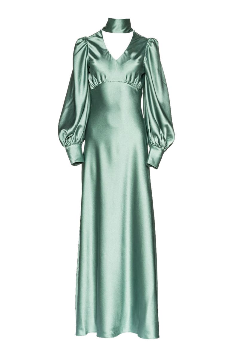 Vasiliki Morgan Silky Bias Cut Dress, Alternate, color, 