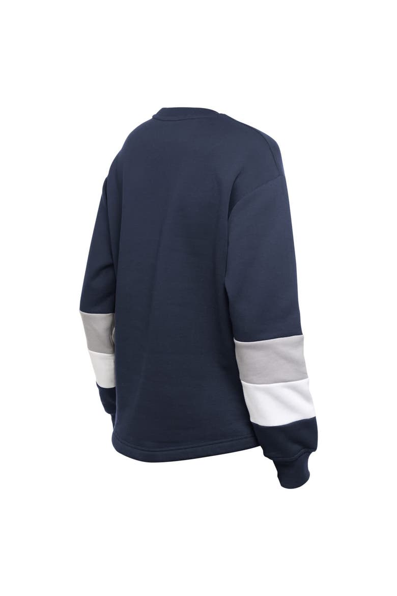 Women's New Era  Navy New York Yankees Gameday Crewneck Sweatshirt, Alternate, color, Navy