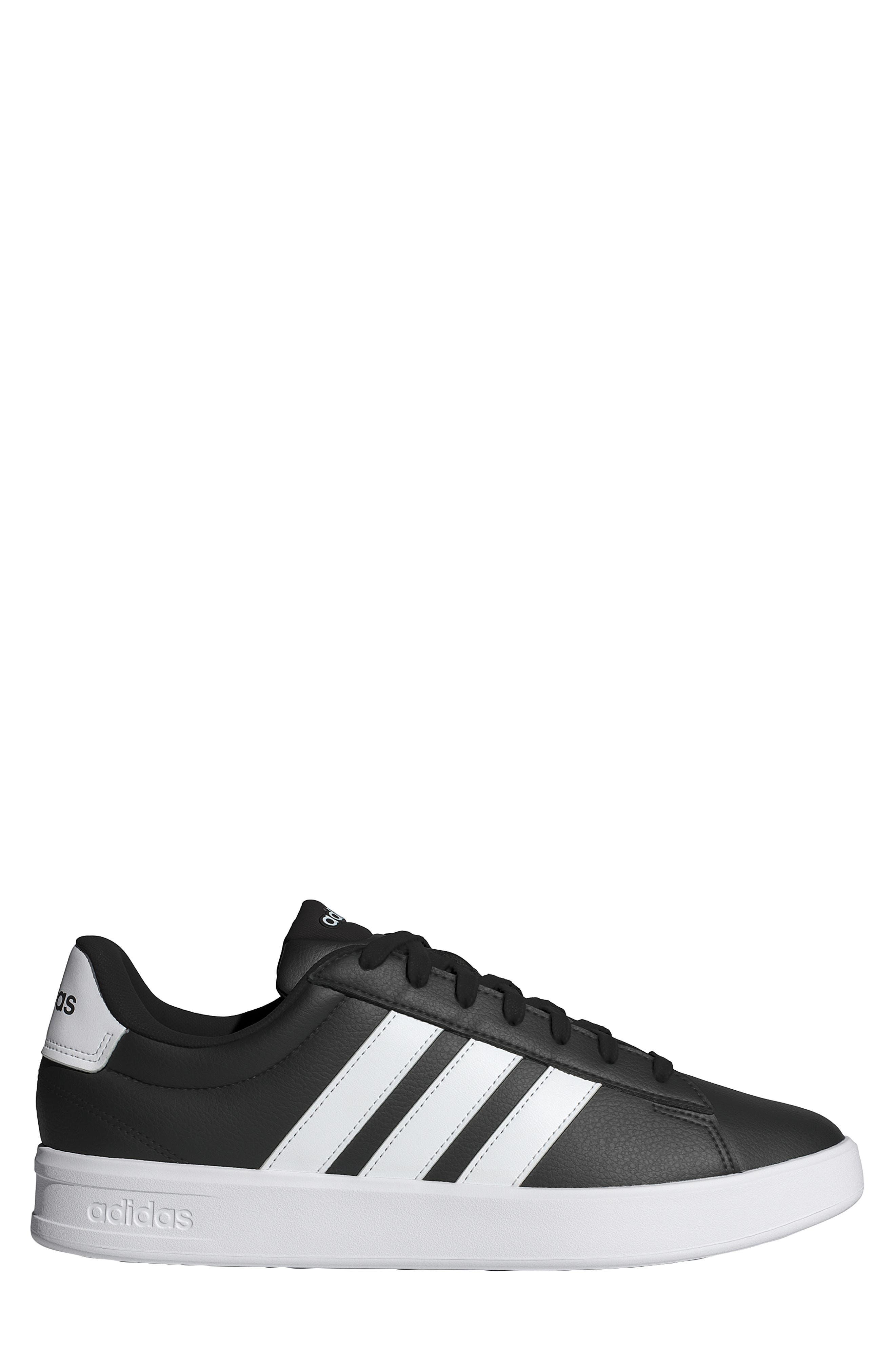 adidas Grand Court 3.0 Sneaker, Alternate, color, Core Black/ White/ White