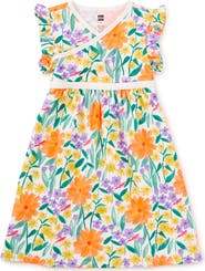 Tea Collection Wrap Neck Dress