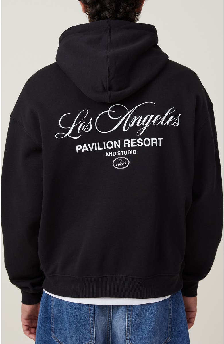 Cotton On Men's Box Fit Graphic Hoodie, Alternate, color, 