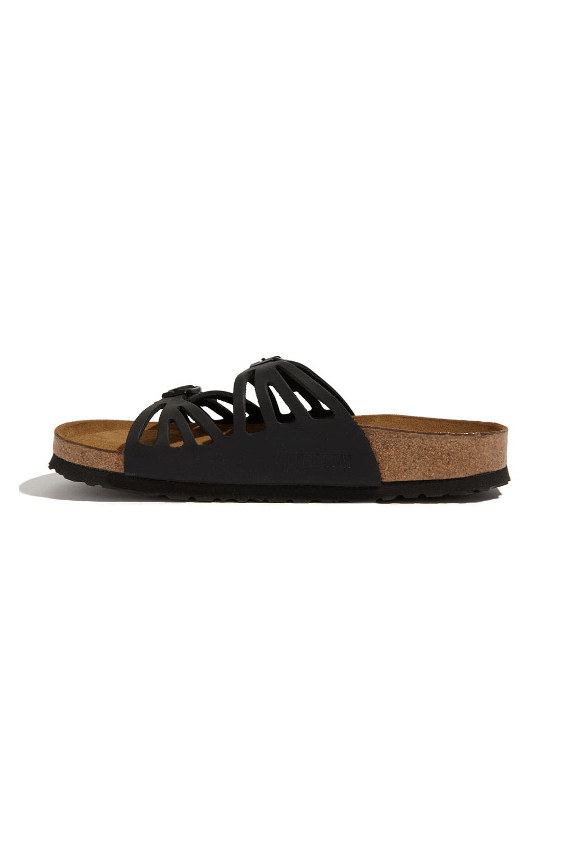 Granada Soft Slide Sandal, Alternate, color, BLACK