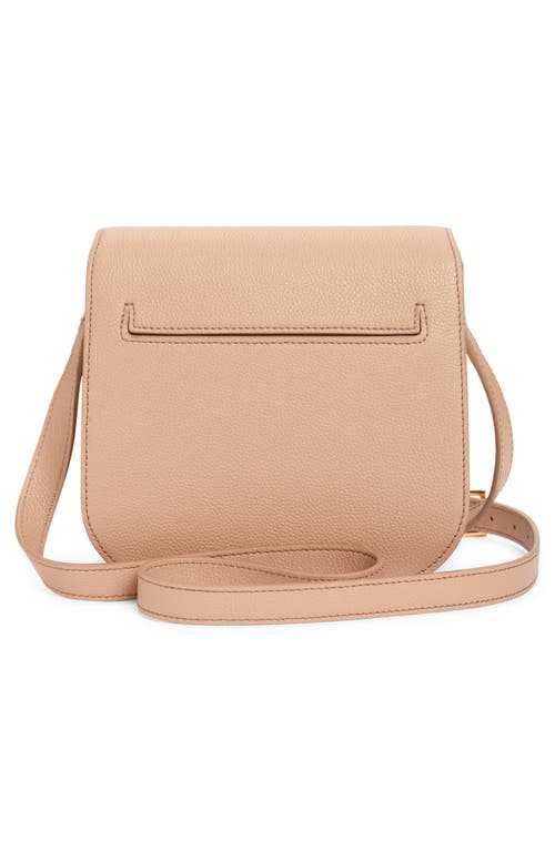 Tom Ford Mini Tara Grained Leather Crossbody Bag In Powder Pink