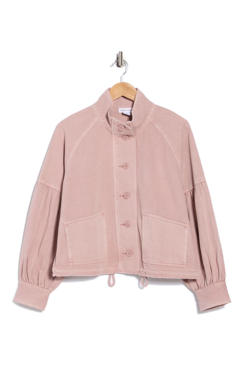 Canvas Twill Utility Jacket, Alternate, color, PINK TIMBER