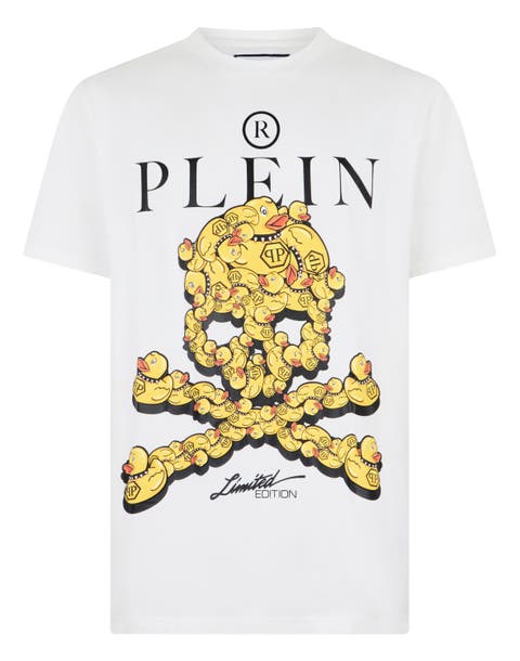 Jersey T-Shirt Plein Duck Skull Men