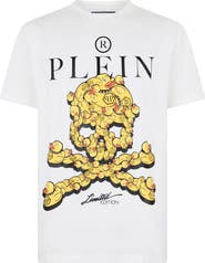 PHILIPP PLEIN Jersey T-Shirt Plein Duck Skull Men