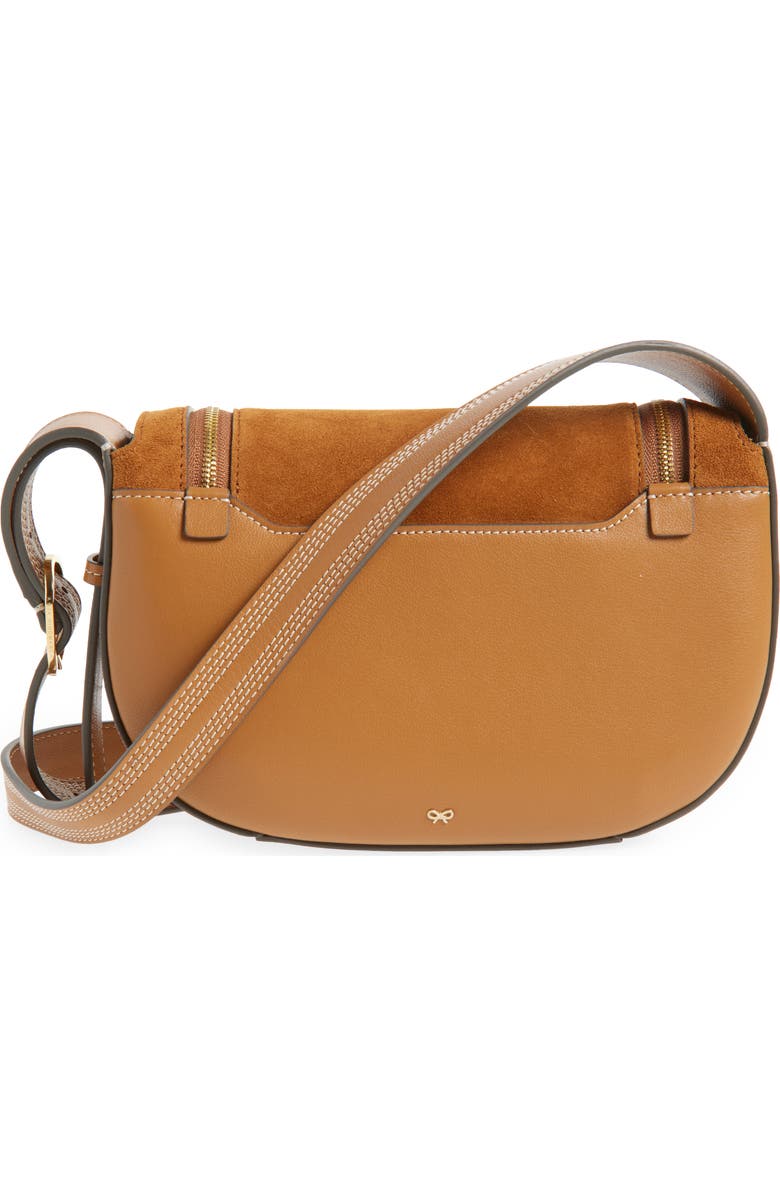 Anya Hindmarch Small Vere Suede Shoulder Bag, Alternate, color,