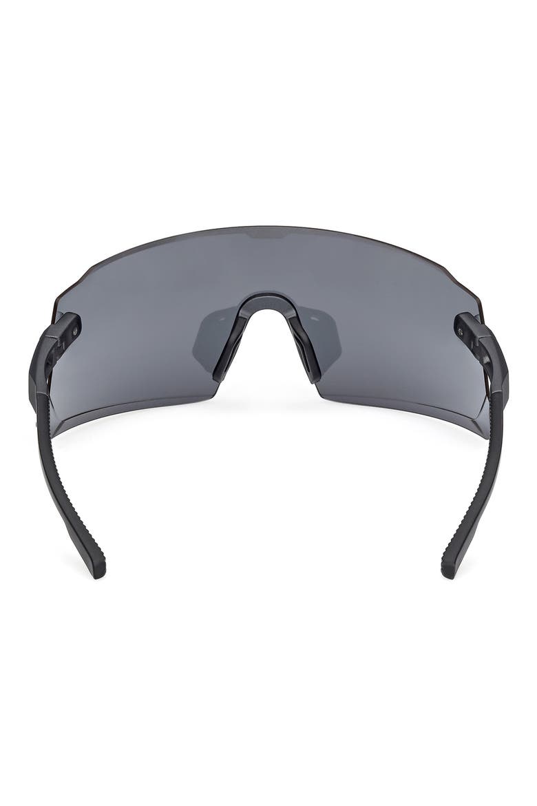 120mm Shield Sports Sunglasses, Alternate, color, MATTE BLACK / SMOKE