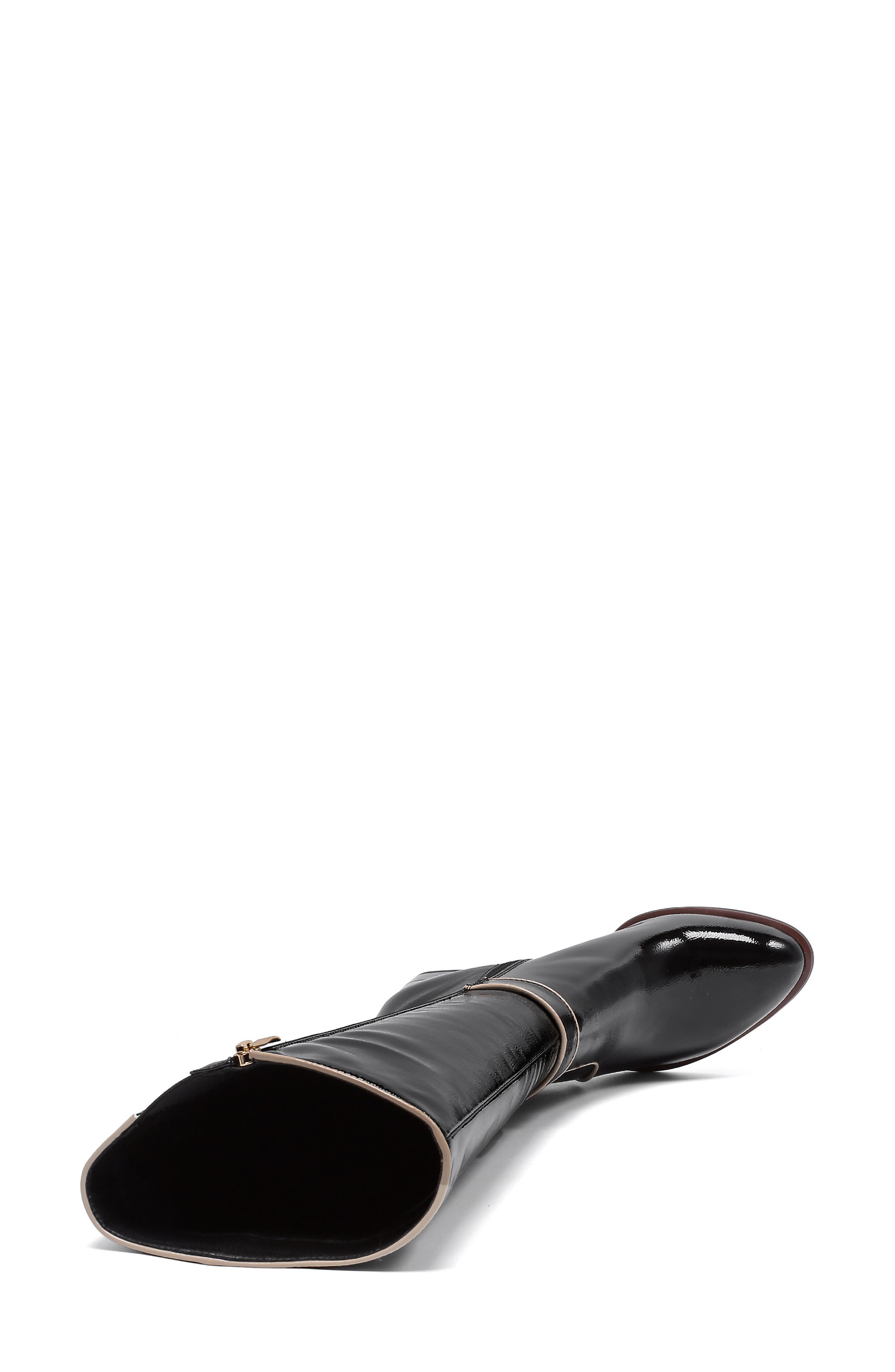 NINETY UNION Randi Knee High Boot, Alternate, color, Black Patent