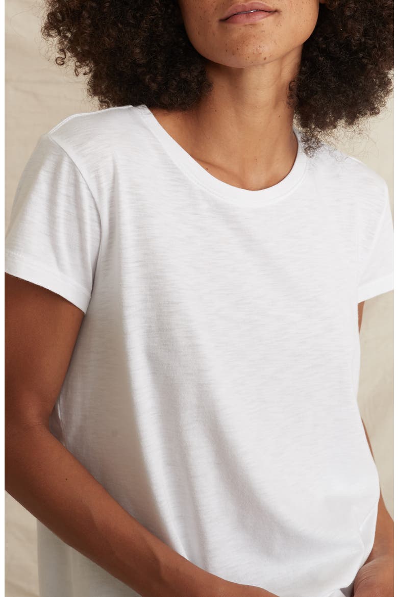 Swing Crewneck T-Shirt, Alternate, color, WHITE