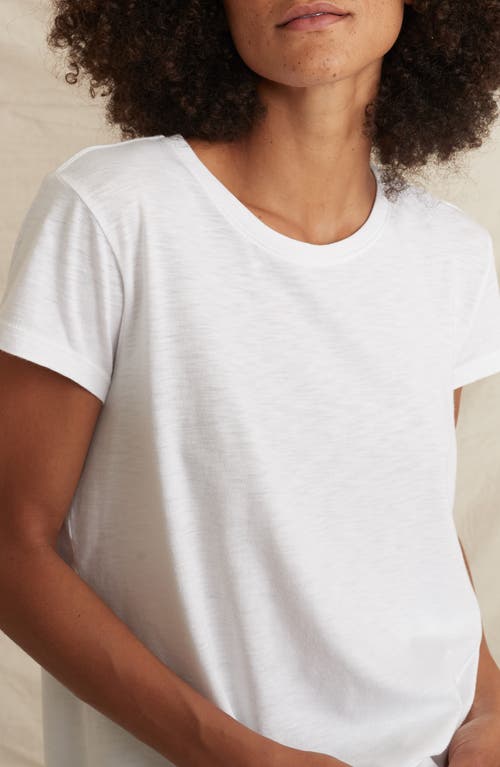 Marine Layer Swing Tee In White