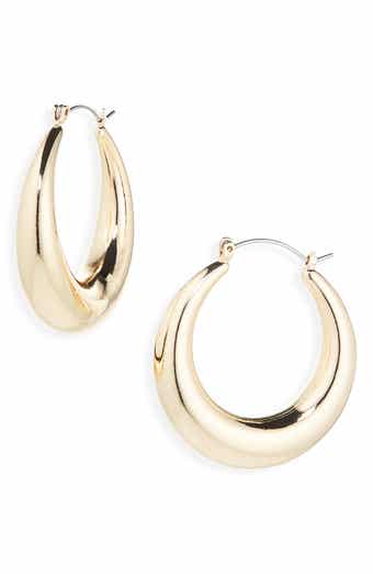 Cara Chunky Hoop Earrings