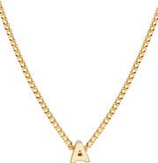 Brook and York Kira Mini Initial Pendant Necklace