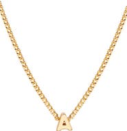 Brook and York Kira Mini Initial Pendant Necklace