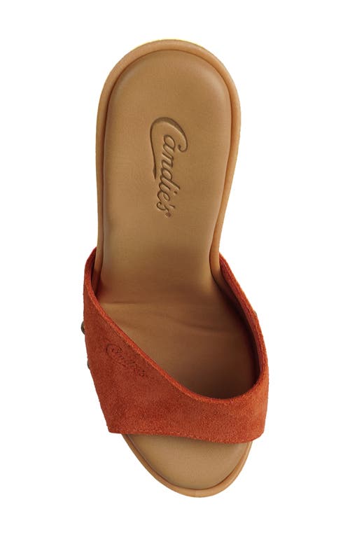 Candies Candie's Viviana Platform Sandal In Orange